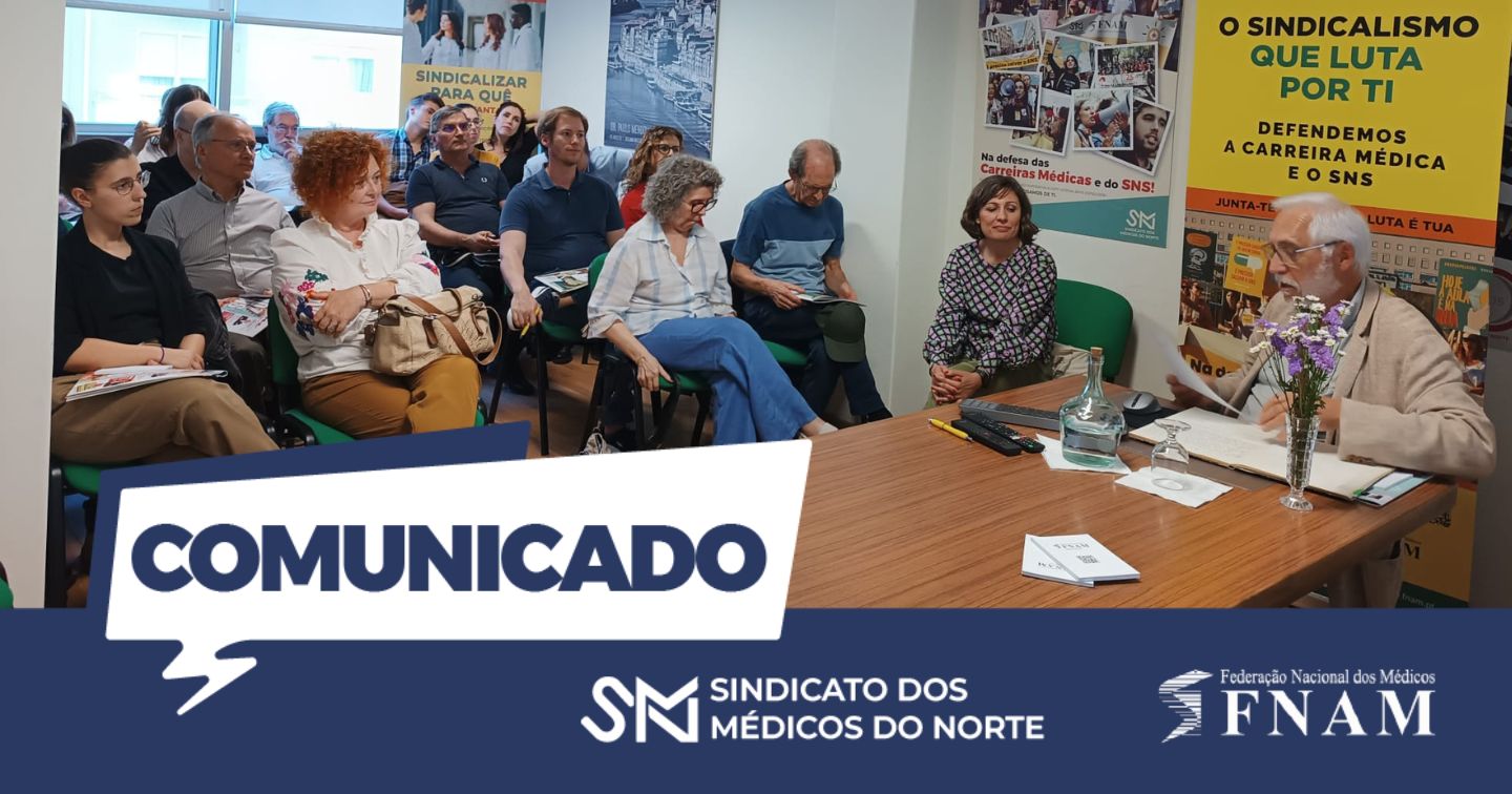 Sindicato dos Médicos do Norte elege novos Corpos Gerentes